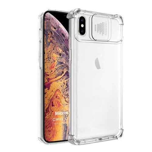 Microsonic Apple iPhone X Kılıf Chill Crystal Şeffaf