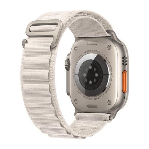 Microsonic Apple Watch Series 7 45mm Kordon Alpine Loop Bej