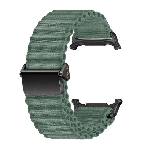 Microsonic Samsung Galaxy Watch Ultra 2025 Kordon Alpine Loop Yeşil