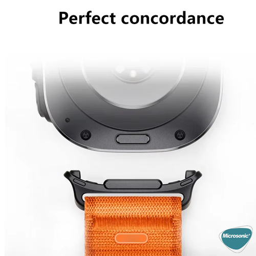 Microsonic Samsung Galaxy Watch Ultra 2025 Kordon Alpine Loop Yeşil