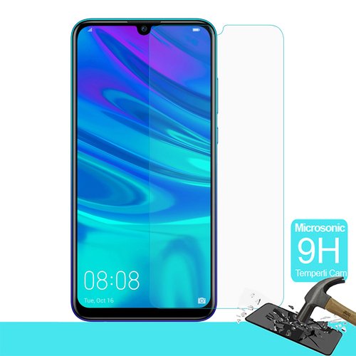 Microsonic Huawei Y7 Prime 2019 Temperli Cam Ekran Koruyucu