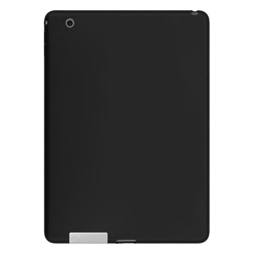 Microsonic Matte Silicone Apple iPad 2 & iPad 3 & iPad 4 Kılıf Siyah