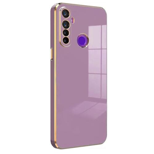 Microsonic Realme 6i Kılıf Olive Plated Lila