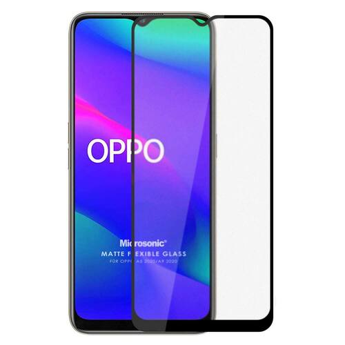 Microsonic Oppo A9 2020 Seramik Matte Flexible Ekran Koruyucu Siyah