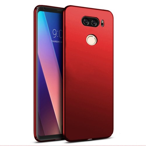 Microsonic LG V30 Kılıf Premium Slim Kırmızı