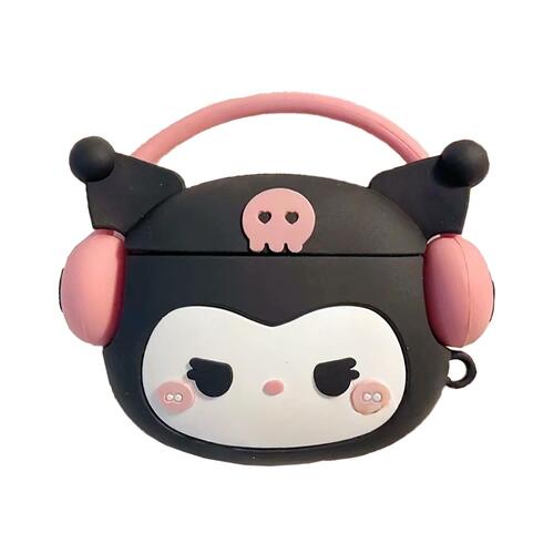 Microsonic Samsung Galaxy Buds 3 FE Kılıf Cartoon Figürlü Silikon Crtn-Fgr-Krm