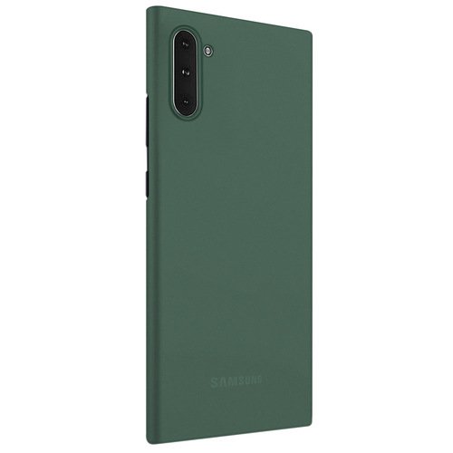 Microsonic Samsung Galaxy Note 10 Kılıf Peipe Matte Silicone Yeşil