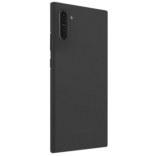 Microsonic Samsung Galaxy Note 10 Kılıf Peipe Matte Silicone Siyah