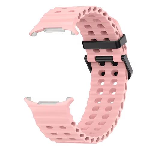 Microsonic Samsung Galaxy Watch Ultra 2025 Kordon Flexi Sport Pudra