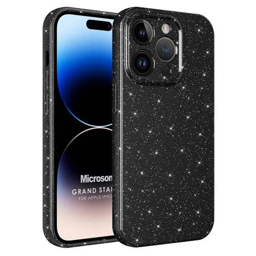 Microsonic Apple iPhone 14 Pro Max Kılıf Grand Stardust Siyah