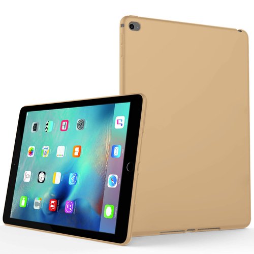 Microsonic Matte Silicone Apple iPad Mini 4 (A1538-A1550) Kılıf Gold