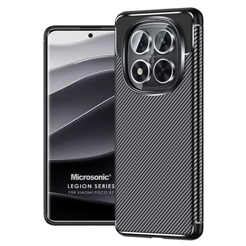 Microsonic Xiaomi Poco X7 Kılıf Legion Series Siyah