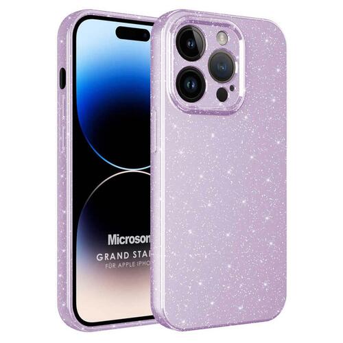 Microsonic Apple iPhone 14 Pro Max Kılıf Grand Stardust Lila