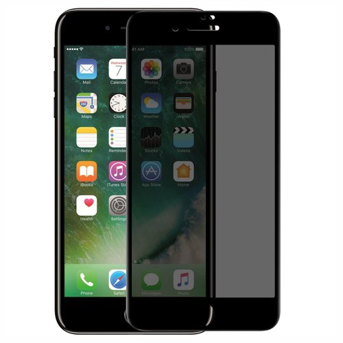 Microsonic Apple iPhone 8 Plus Privacy 5D Gizlilik Filtreli Cam Ekran Koruyucu Siyah