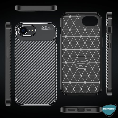 Microsonic Apple iPhone 16e Kılıf Legion Series Siyah