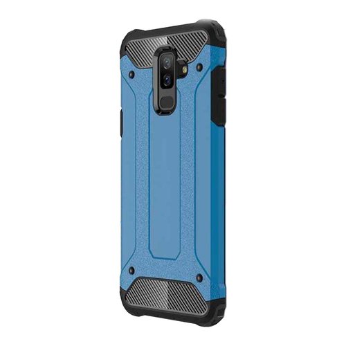 Microsonic Samsung Galaxy J8 Kılıf Rugged Armor Mavi