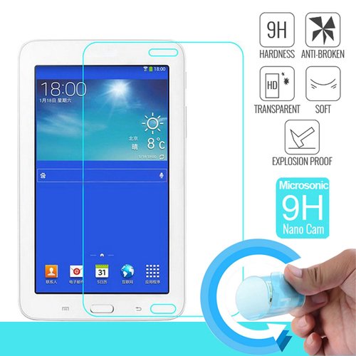 Microsonic Samsung Galaxy Tab 3 lite 7.0 T110 Nano Cam Ekran koruyucu Kırılmaz film