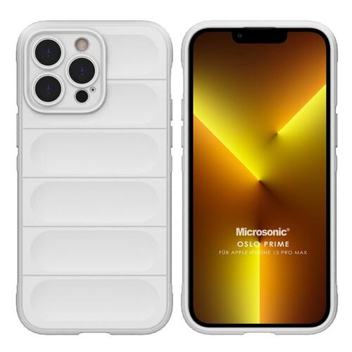 Microsonic Apple iPhone 13 Pro Max Kılıf Oslo Prime Beyaz