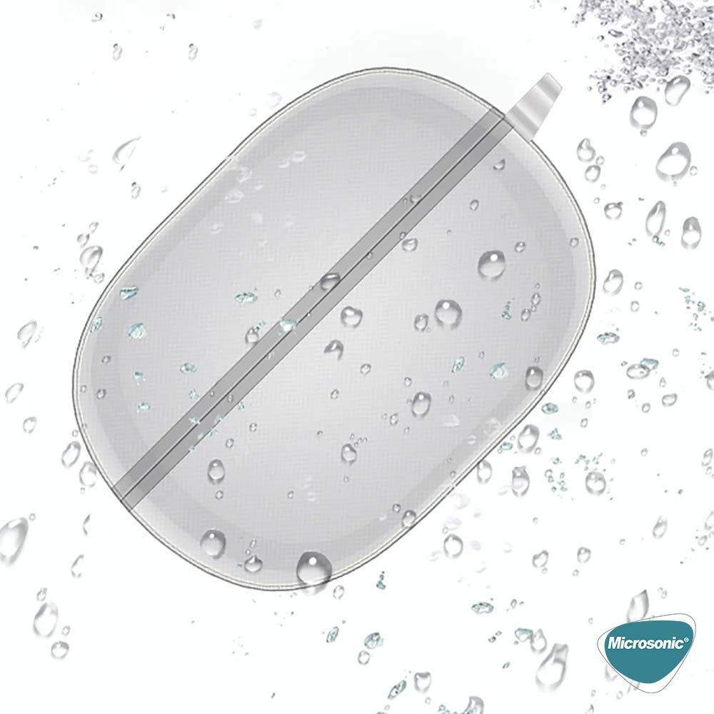 Microsonic Xiaomi Redmi Buds 8 Pro Kılıf Transparent Clear Soft Şeffaf
