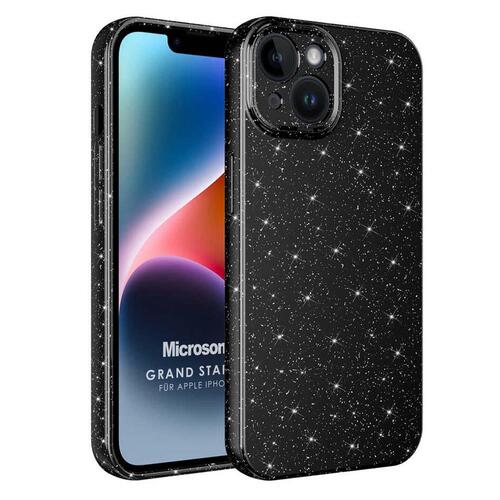 Microsonic Apple iPhone 14 Plus Kılıf Grand Stardust Siyah