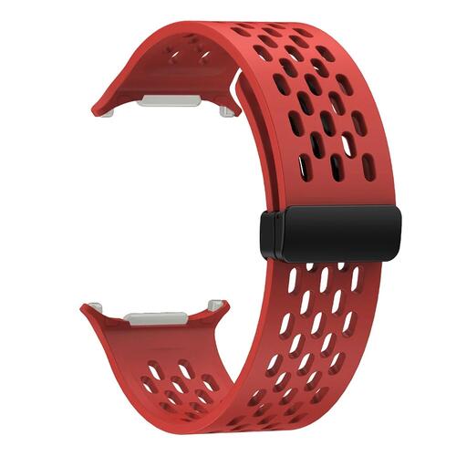 Microsonic Samsung Galaxy Watch Ultra 2025 Kordon Orbit Oceanic Kırmızı