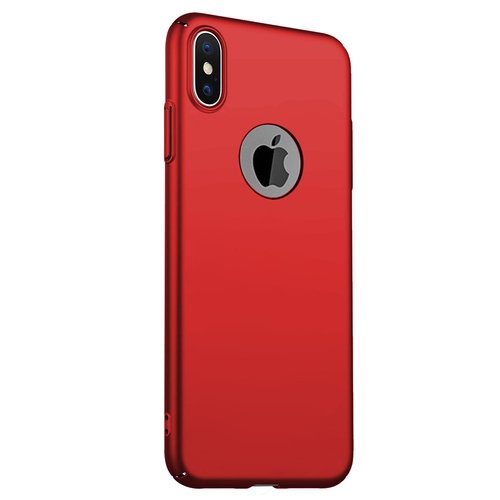 Microsonic Apple iPhone XS Max Kılıf Premium Slim Kırmızı