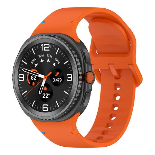Microsonic Samsung Galaxy Watch Ultra Kordon ProMotion Sport Turuncu