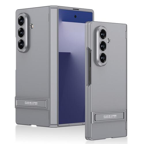 Microsonic Samsung Galaxy Z Fold 7 Kılıf Fusion Stand Gri