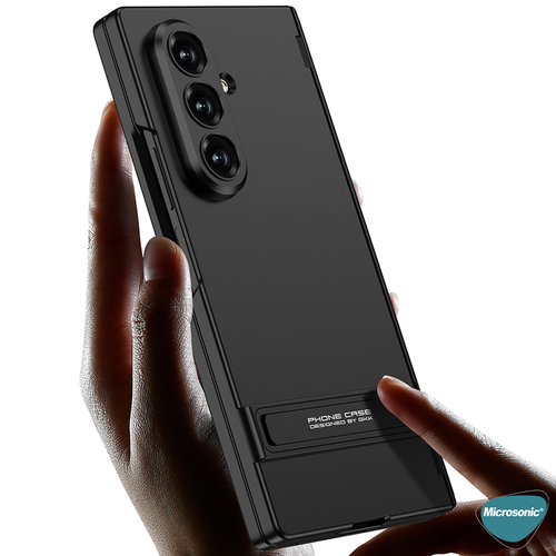 Microsonic Samsung Galaxy Z Fold 7 Kılıf Fusion Stand Gümüş