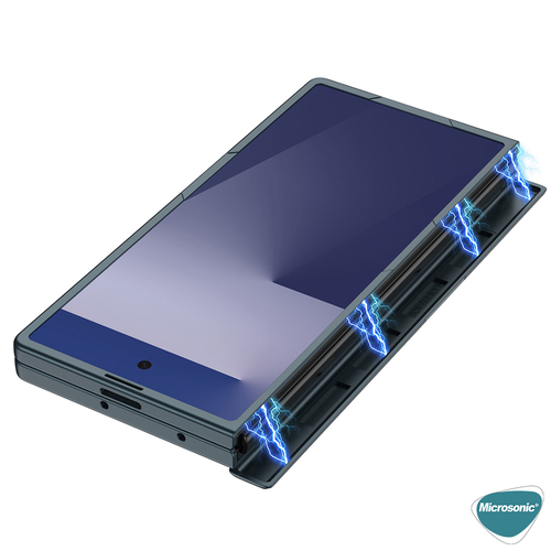 Microsonic Samsung Galaxy Z Fold 7 Kılıf Fusion Stand Bej