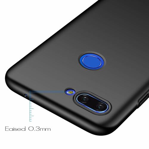 Microsonic Matte Silicone Xiaomi Mi 8 Lite Kılıf Siyah