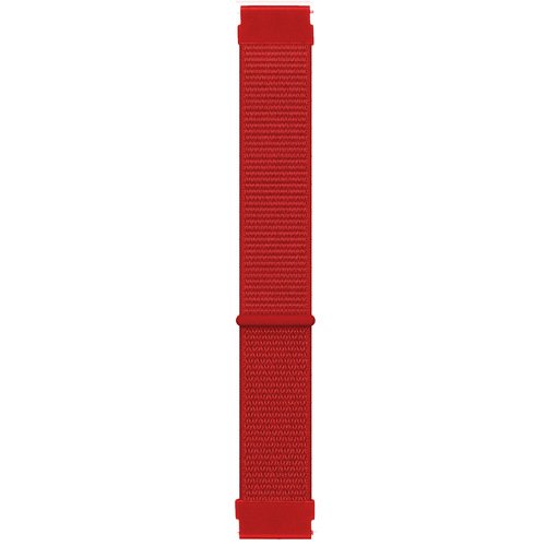 Microsonic Amazfit Balance Hasırlı Kordon Woven Sport Loop Kırmızı