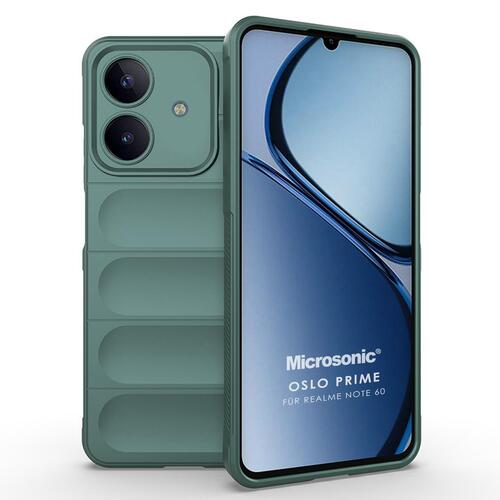 Microsonic Realme Note 60 Kılıf Oslo Prime Yeşil