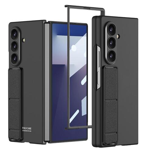 Microsonic Samsung Galaxy Z Fold 7 Kılıf Shape Hard Stand Siyah