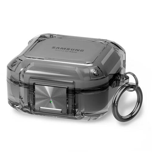 Microsonic Samsung Galaxy Buds Core Kılıf Safety Lock Protection Füme