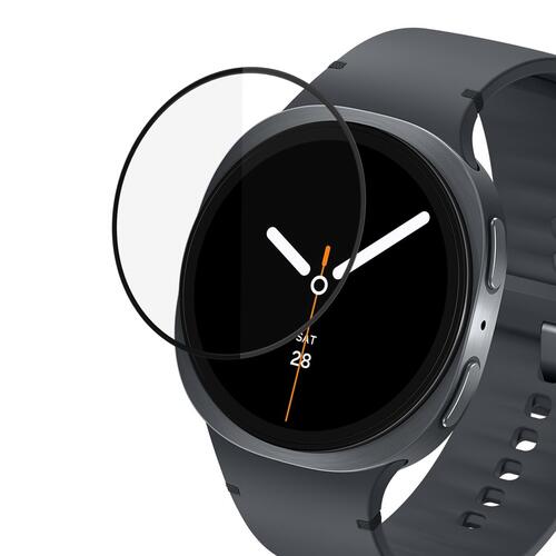 Microsonic Samsung Galaxy Watch 8 44mm Tam Kaplayan Nano Cam Ekran Koruyucu Siyah