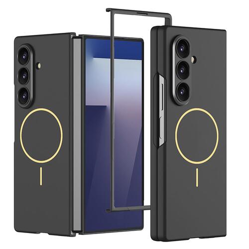 Microsonic Samsung Galaxy Z Fold 7 Kılıf Shape Hard MagSafe Siyah