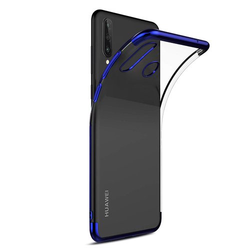 Microsonic Huawei P30 Lite Kılıf Skyfall Transparent Clear Mavi