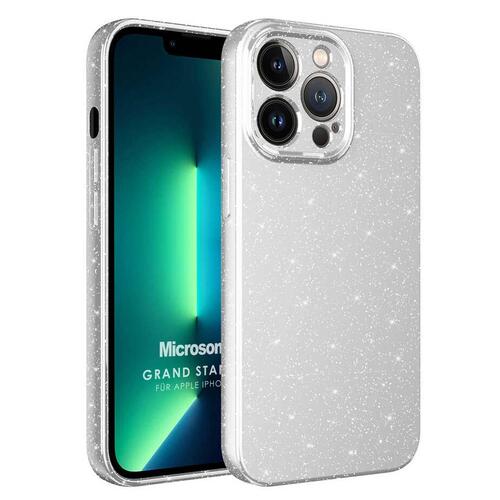 Microsonic Apple iPhone 12 Pro Kılıf Grand Stardust Gümüş