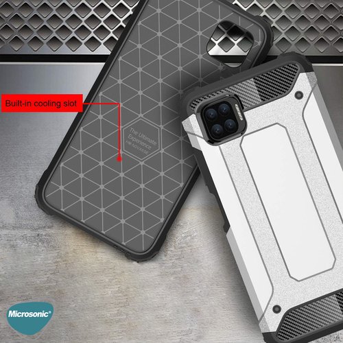 Microsonic Oppo A73 Kılıf Rugged Armor Siyah