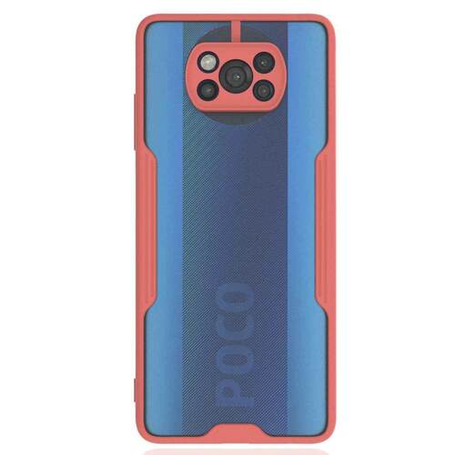 Microsonic Xiaomi Poco X3 Pro Kılıf Paradise Glow Pembe