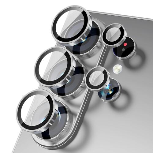 Microsonic Samsung Galaxy S26 Ultra Tekli Kamera Lens Koruma Camı Gümüş