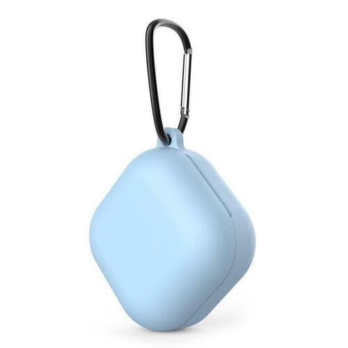 Microsonic Samsung Galaxy Buds Core Kılıf Askılı Mat Silikon Bebe Mavisi