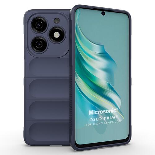 Microsonic TECNO Spark 20C Kılıf Oslo Prime Lacivert