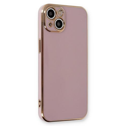 Microsonic Apple iPhone 14 Kılıf Olive Plated Lila