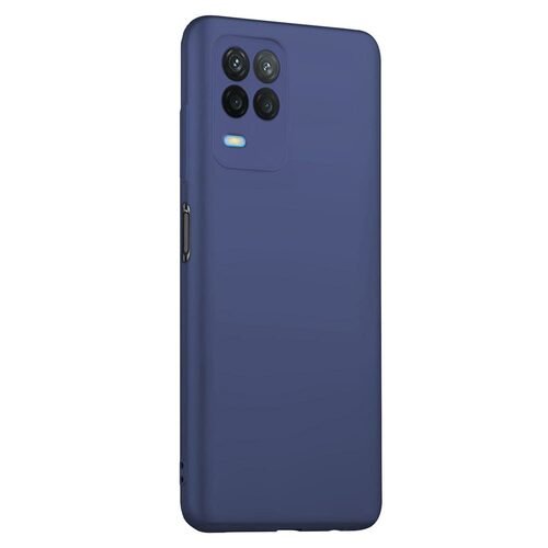 Microsonic Matte Silicone Oppo A54 4G Kılıf Lacivert