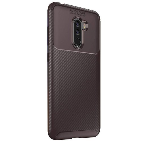 Microsonic Xiaomi Pocophone F1 Kılıf Legion Series Kahverengi