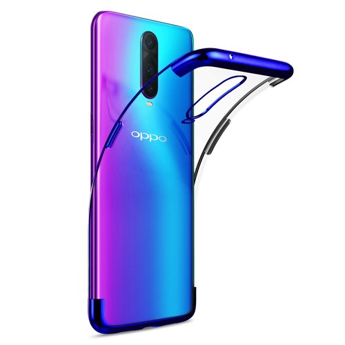 Microsonic Oppo RX17 Pro Kılıf Skyfall Transparent Clear Mavi