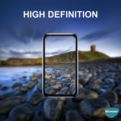 Microsonic Honor Band 10 Tam Kaplayan Nano Cam Ekran Koruyucu Siyah