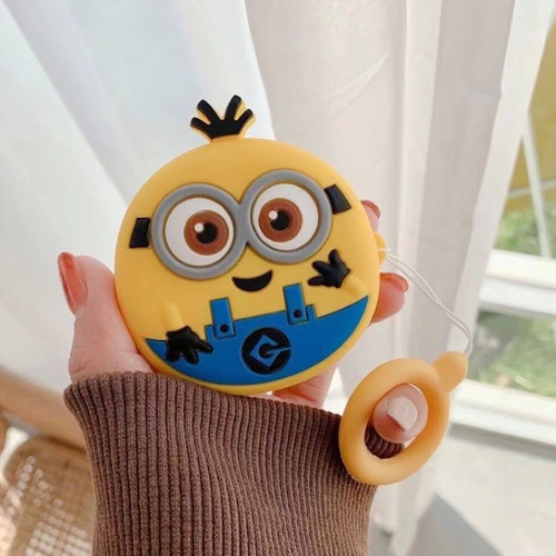 Microsonic Samsung Galaxy Buds Core Kılıf Cartoon Figürlü Silikon Crtn-Fgr-Mn-Bb